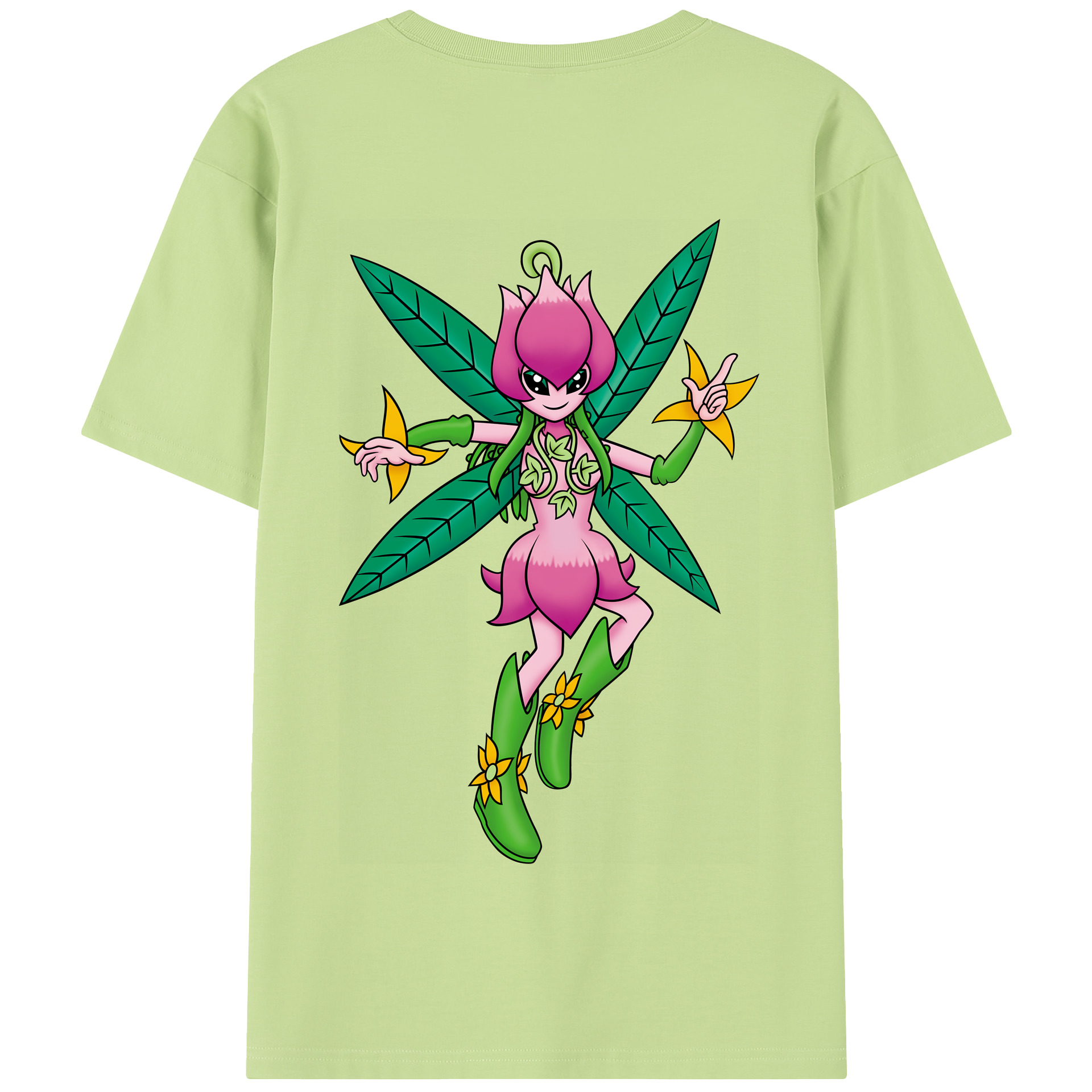 （画像用） Digimon デジタルモンスター/デジモン 綿100％半袖Tシャツ（背面プリント）